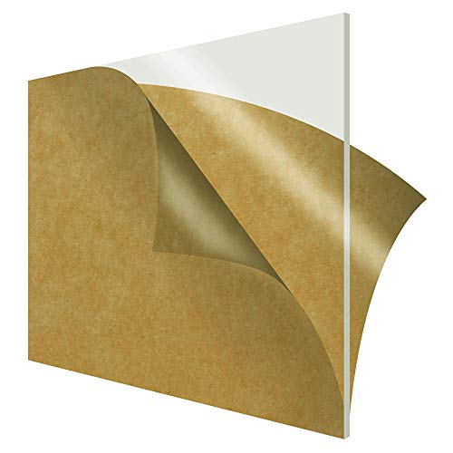 Изберете Прозрачен Акрилен лист 16,54 x 11,69 От Лят Плексиглас с Дебелина 0,20 (5 мм), Прозрачен Панел със Защитно Хартия