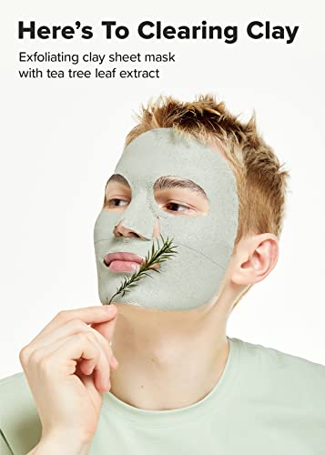 Маска от глина I оросяване планина CARE Sheet Mask - Here ' s To Cleansing Clay, 4 EA + Сух шампоан - Tap Secret, опаковане