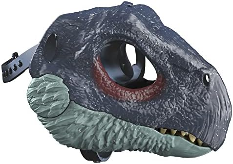 Играчки Мир Джурасик парк, Маска Динозавър Dominion Therizinosaurus, Ролева играчка в стил филм с откриващото челюст