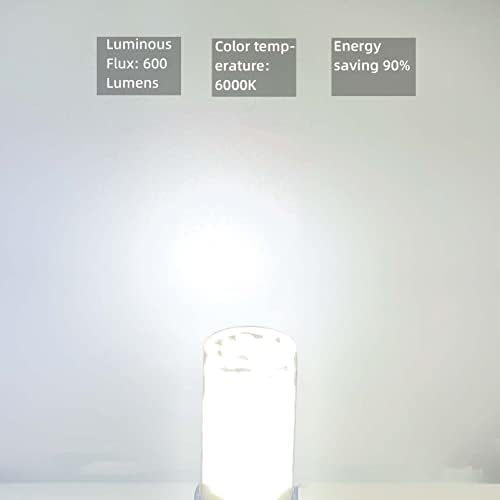 LIENNGKE 6 X led лампи E26 60 W Еквивалент, халогенни Дневна Светлина Бяло 6000 К 6 W 600Лм 40 W Ac 110 120 130 В Средната