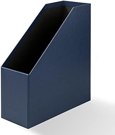 Кутия за списания Rössler SOHO 115 мм формат А4 с дръжка и Притежател на Показалеца - Тъмно син