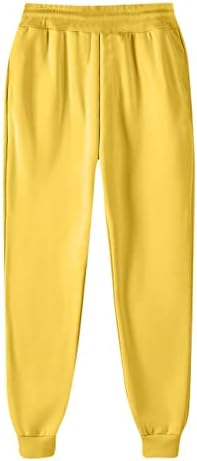 Дамски Спортни Панталони Gumipy с джобове Свободно, Намаляване, Флисовые Спортни Панталони Оверсайз, Спортни Панталони