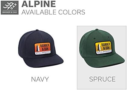 Alpine Нетъкан Label Скаут Patch Hat - Регулируема Бейзболна Шапка с пластмасова закопчалка тик-так
