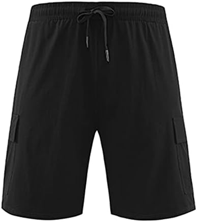 HTHLVMD Мъжки Туристически панталони с Вътрешен шев 10 инча - бързо съхнещи Спортни къси Панталони за Мъжете | Спортни