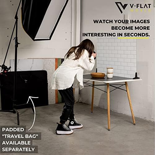 Фонове, за снимки на продукти V-FLAT WORLD Duo Board - Двустранен фон за снимки, реалистичен фон за снимки на предмети