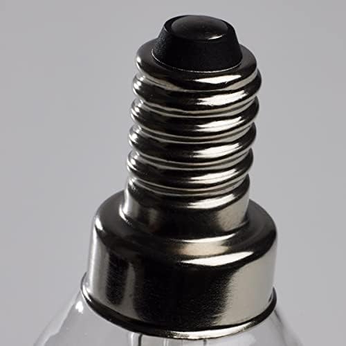 Led лампи Satco E12 капацитет от 4,5 W, 4000 До, живот 15000 часа, с регулируема яркост, 6 бр.