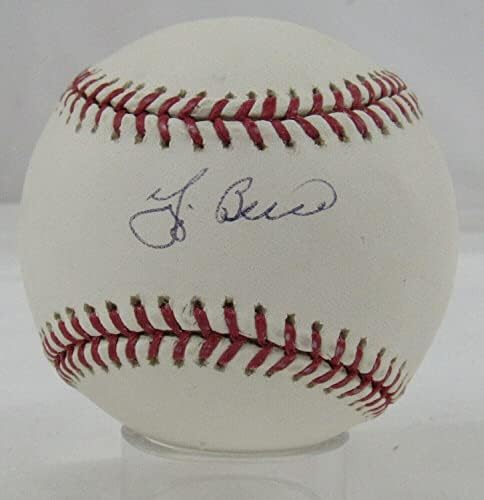 Йога Берра Подписа Автограф Rawlings Baseball JSA AI29354 - Бейзболни Топки С Автографи