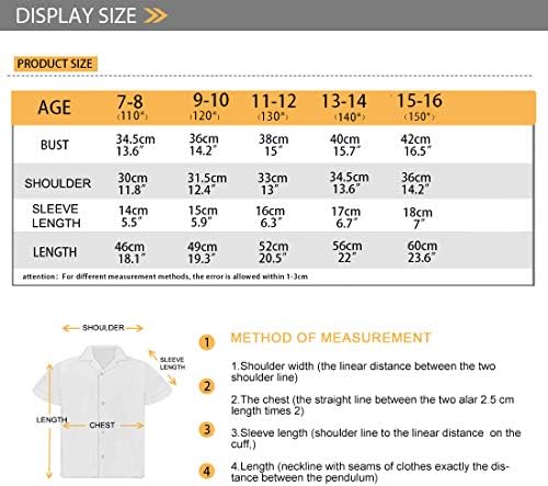 Спортни Ризи Coloranimal за Момчета, Ежедневни Тениска Копчета с Къс Ръкав, Тениски за Деца на Възраст от 7 до 16 Години