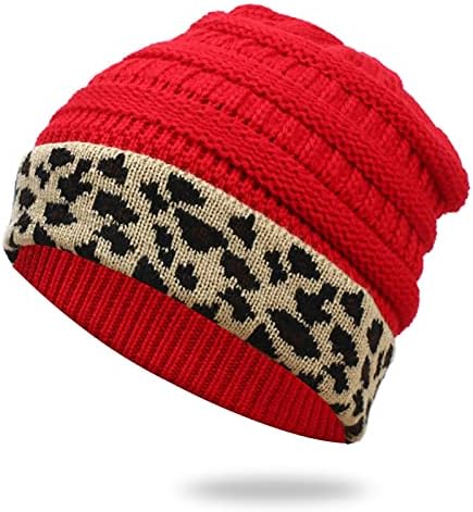 Crochet Шапки за Мъже И Жени, Еластична, Приятна Цветна Ред, Пътна Градинска Зимна Шапка за Сноуборд