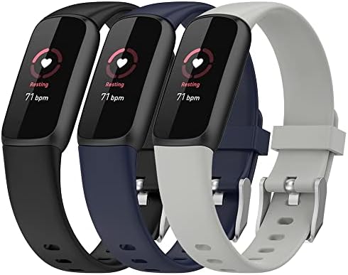 Въжета, Съвместими с Джапанки Fitbit Luxe за Жени И Мъже, Мек Взаимозаменяеми Гривна за спортни часа, Каишка за смарт часа Fitbit Luxe